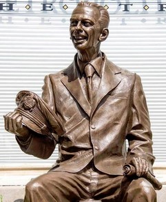 KNOTTS LANDING--Don Knotts statue, unveiled in Morgantown, W.V., on July 23.