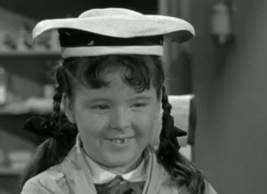 Joy Ellison as Miss Mayberry Jr., Mary Wiggins. All hail!