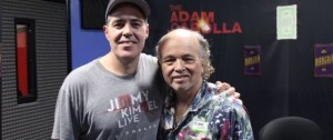 Clint Howard (left) with Adam Carolla.