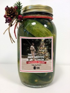 KEROSENE SCENE SEEN BY MANY--Prize-winning Pickles for CBS! Photo by Ken Ross/CBS.