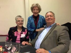 KERRY ON--Margaret Kerry blossoms (center) with attendees at a Cherry Blossom Festival luncheon in April.