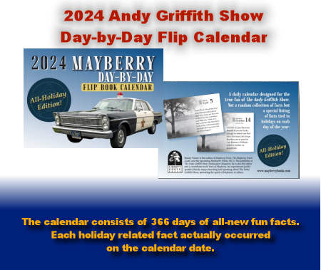 2024 Mayberry Day-by-Day Flip Book Calendar