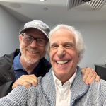 Ron Howard and Henry Winkler meet in Sydney Feb2024