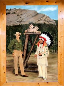Col Harvey living among the Shawnee