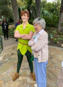 Margaret Kerry and Peter Pan 2023