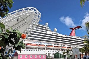 Carnival Sunshine 2023 in Nassau port