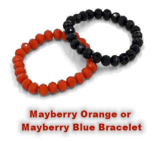 Mayberry Orange or Mayberry Blue Bracelet