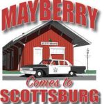 Mayberry Come to Scottsburg logo
