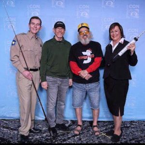 Ron & Clint Howard Steel City Comic Con in Pittsburgh with James (Andy) and Joy (Nurse Mary) Dodson