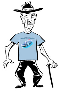 Cruise to Mayberry Light Blue T-shirt