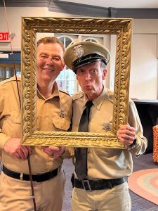 Macon, Mo. - Andy and Barney added a special touch to our event.