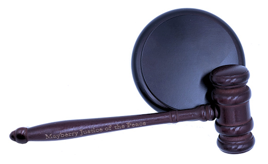 Justice of the Peace Gavel