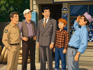 andy_emmett_goob_opie_at_wallys_cartoon