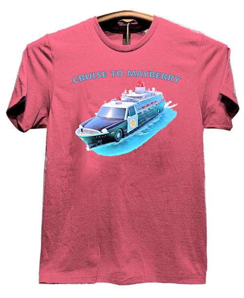 Cruise to Mayberry Heather Berry T-shirt