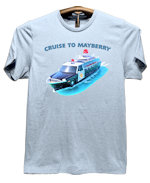 Cruise to Mayberry Light Blue T-shirt