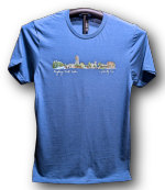 Mayberry Cityscape Indigo Blue T-shirt