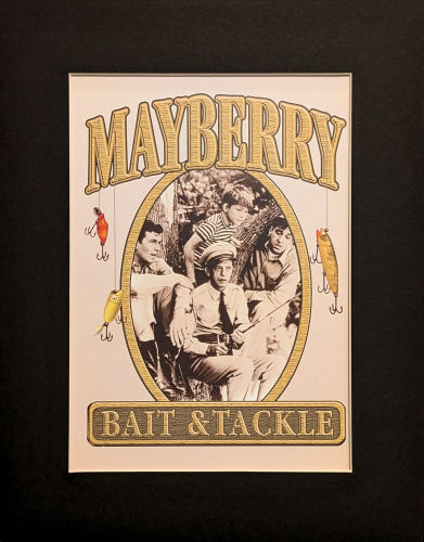 Mayberry Bait and Tackle Lithograph