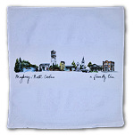 Mayberry Cityscape Pillow Cover