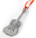 Guitar Pewter Ornament